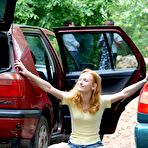 Third pic of Dirty Public Nudity. Fekla and her very tight pussy.