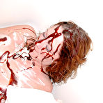 First pic of Messy Lady Tub Play - messy food and messy fetish with wam fetish