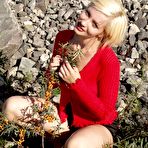 First pic of Cute Blonde Amateur Outside Being Very Naughty