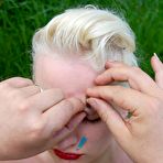 Third pic of Outdoor Facial Needle Torture