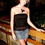 First pic of Cute petite blonde teen posing