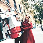 Second pic of Maryna Linchuk non nude posing mag scans