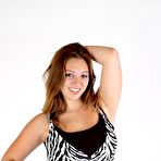 First pic of Boob Study - Cute brunette Heather strips out of her dress and plays with her big tits