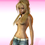 First pic of 3D rendedered hot sexy virtual girls