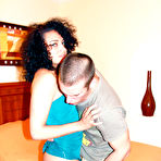 Second pic of Teen Shemale Keira Verga grinds her round ass on a horny guy