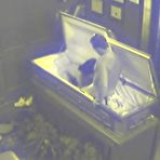 First pic of Chick busted on CCTV while enjoying a quickie