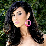 Fourth pic of Jaime Hammer Sexy Brunette With All natural Naked Boobs