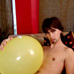 First pic of Troy likes tight latex against his hard cock
