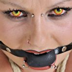 Fourth pic of Goth BBW Bondage