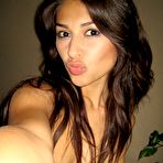 Second pic of Clowning around with amateur teen nude girl friend AJ.