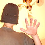 First pic of Never seen hardcore anal fuck before! Poor babe who is locked in basement is hard banged in all her assholes by a group!