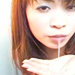 Third pic of Japanese bukkake semen fetish