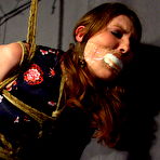 Third pic of Goth Suspension Bondage - Western Girl in Japanese Ropes