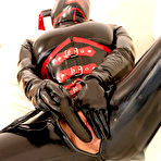 Third pic of Black Latex Catsuit