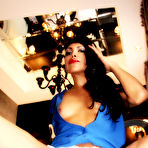 Second pic of Nicole Big Caliber peels back the skin of her Meaty Magnum