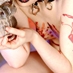 Fourth pic of Gothic Babe Jade Starr in Vampire Porno Rituals