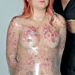 First pic of Pierced amateur bdsm and redhead female slavegirls needle torture