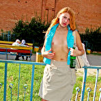 Second pic of Dirty Public Nudity. Stocking legs upskirt shots.