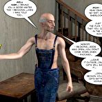 Third pic of Virtual porn adventure of mature housewife: 3D sex comics and voyeur anime fantasy about the perverted wishes of shaved lady with big tits