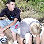 First pic of Young lads enjoy one another naked bodies in the forest
