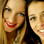 First pic of  Leggy stocking girls in full fashioned stockings