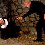 First pic of Vampire sex nun in exorcism porno act with old priest