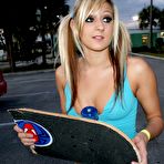 First pic of Blonde skater girl Lilly Kingston sex.