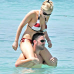 Fourth pic of Gemma Merna sexy in bikini in Barbados paparazzi shots