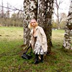 First pic of Dirty Public Nudity. Luba pissing in public park