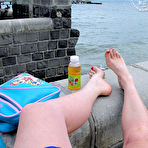 Fourth pic of Angie Beach - BTS