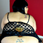 Fourth pic of Wild BBW MILF in booty delight art