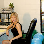 First pic of Big boob teen secretary and MILF boss popping big balloons