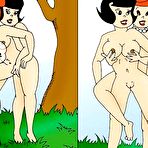 Third pic of Brenda plugged in all her holes by Fred Flintstone [ Drawn Sex ]