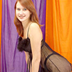 First pic of Lingerie Teasing Redhead Teen Amateur In Heels