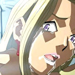 Third pic of Bondanime.com present this movie : Blonde hentai sucked a pistol while public standing fucked