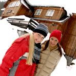 First pic of Celine Lesbians Melting Snow