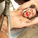 First pic of Bound Gods - Brutal strong studs torture and fuck sex slaves in bdsm fetish scene with leather and filthy ropes
