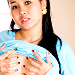 Fourth pic of ASIAN THAI TEEN JOON MALI SHOWS OFF HER PERFECT ASS AND NAKED PETITE TITS