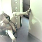 Third pic of Chick caught on CCTV while masturbating