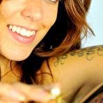 Fourth pic of Hot tattoo babe Kayla Jane in Fetish Balloon Popping Teacher