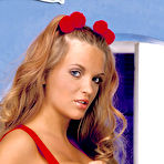 Second pic of Ines Cudna - This Little White Skirt - BustyInesCudna.com