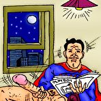 First pic of Superman and Supergirl orgy - VipFamousToons.com