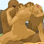 Fourth pic of Lioness swallows schlong and got mouthful of hot cum  \\ Comics Toons \\