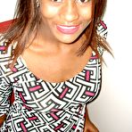 First pic of Ebony Girl Using Her Tongue Ring in the Gloryhole