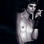 First pic of Iris Strubegger black-&-white sexy and topless scans