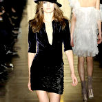 First pic of Karmen Pedaru sexy and see through runway shots