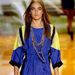 Second pic of Karmen Pedaru sexy and see through runway shots