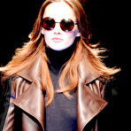 Fourth pic of Karmen Pedaru sexy and see through runway shots