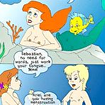First pic of Virgin Ariel Mermaid penetrated in the doctors chair [ Drawn Sex ]