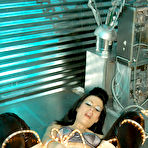 Second pic of Hot Ass Babe Vanessa Naughty probed by tentacle